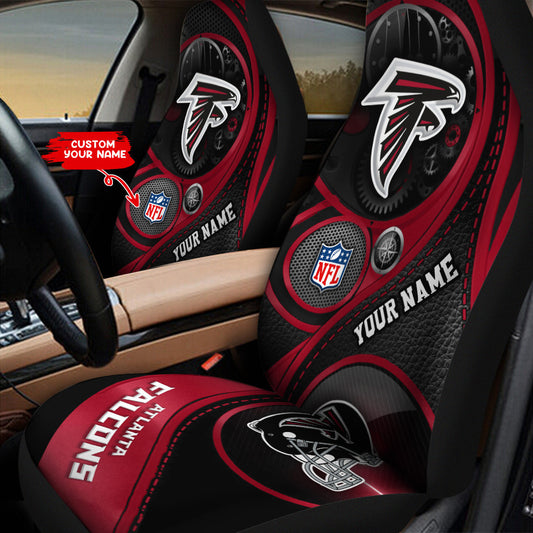 Atlanta Falcons Personalized Car Seat Covers BG245
