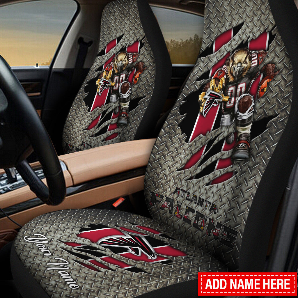 Atlanta Falcons Personalized Car Seat Covers BG318