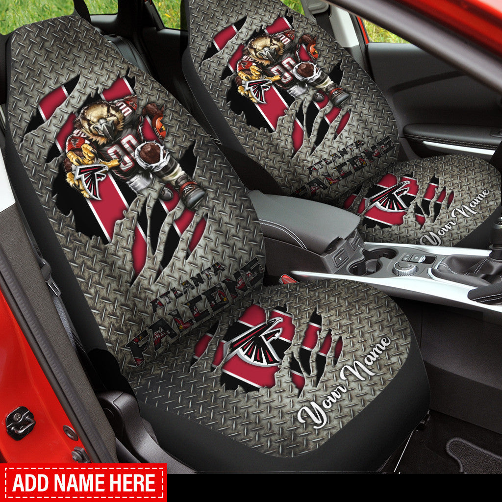 Atlanta Falcons Personalized Car Seat Covers BG318