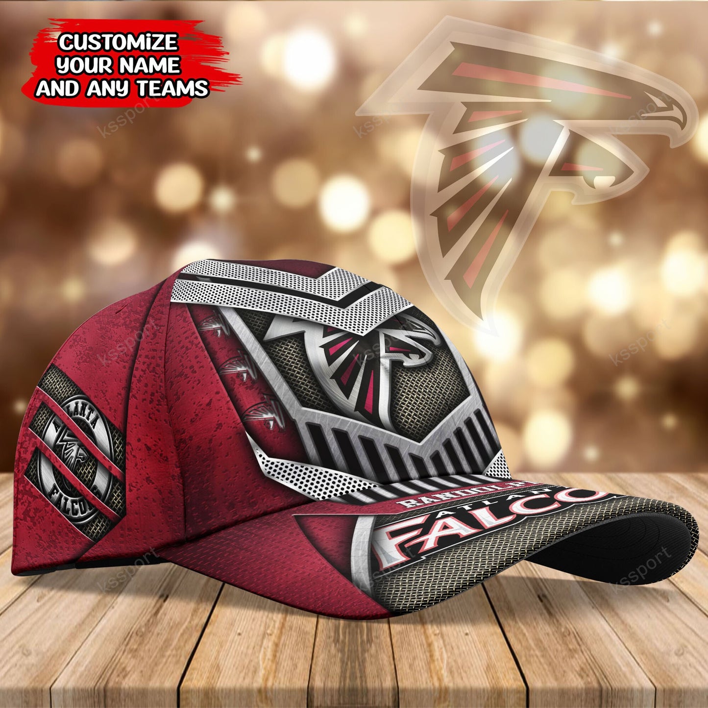 Atlanta Falcons Personalized Classic Cap BG762