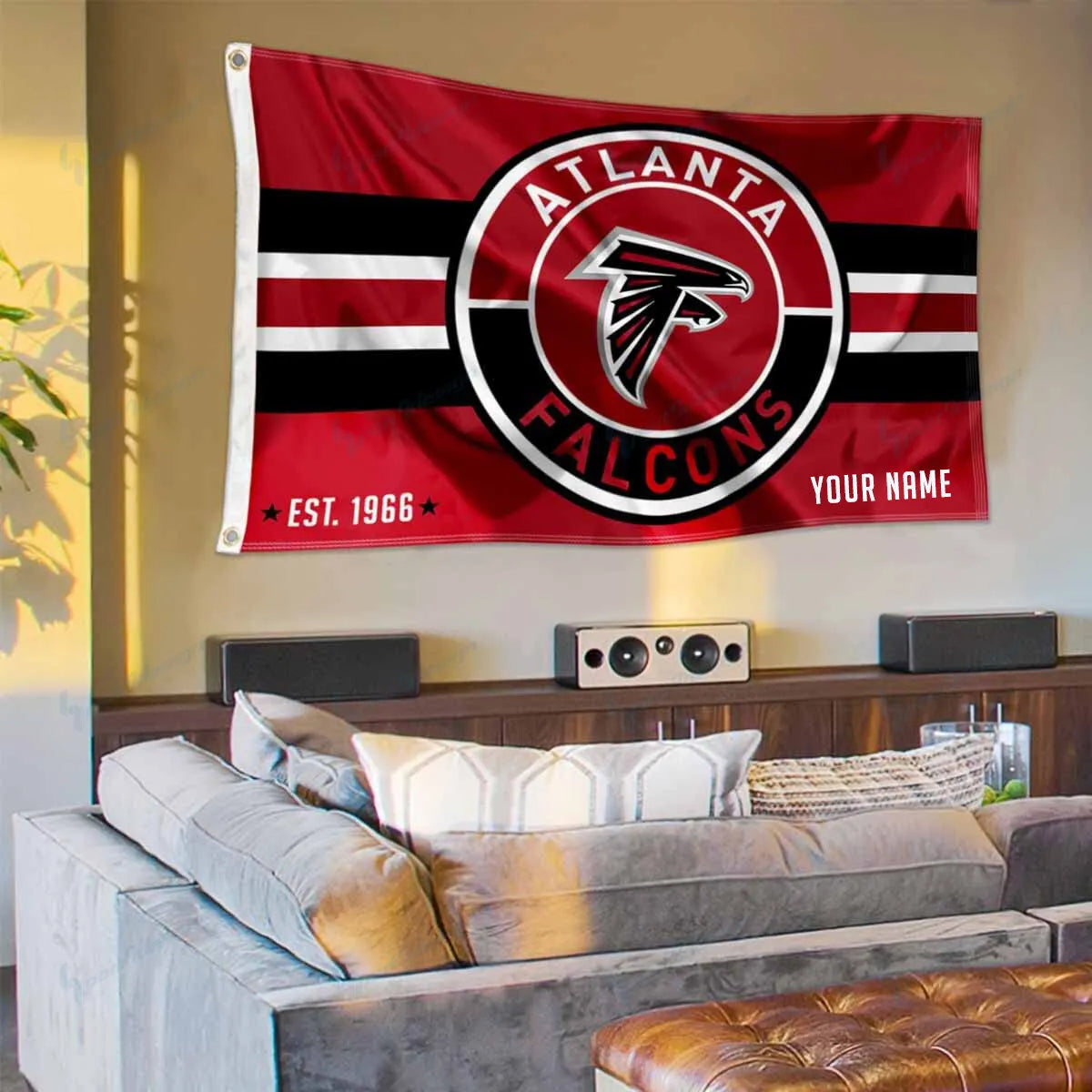 Atlanta Falcons Personalized Flag 168