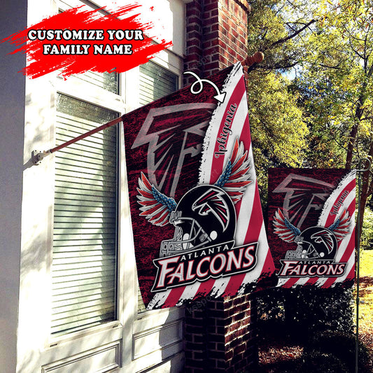 Atlanta Falcons Personalized Flag 443