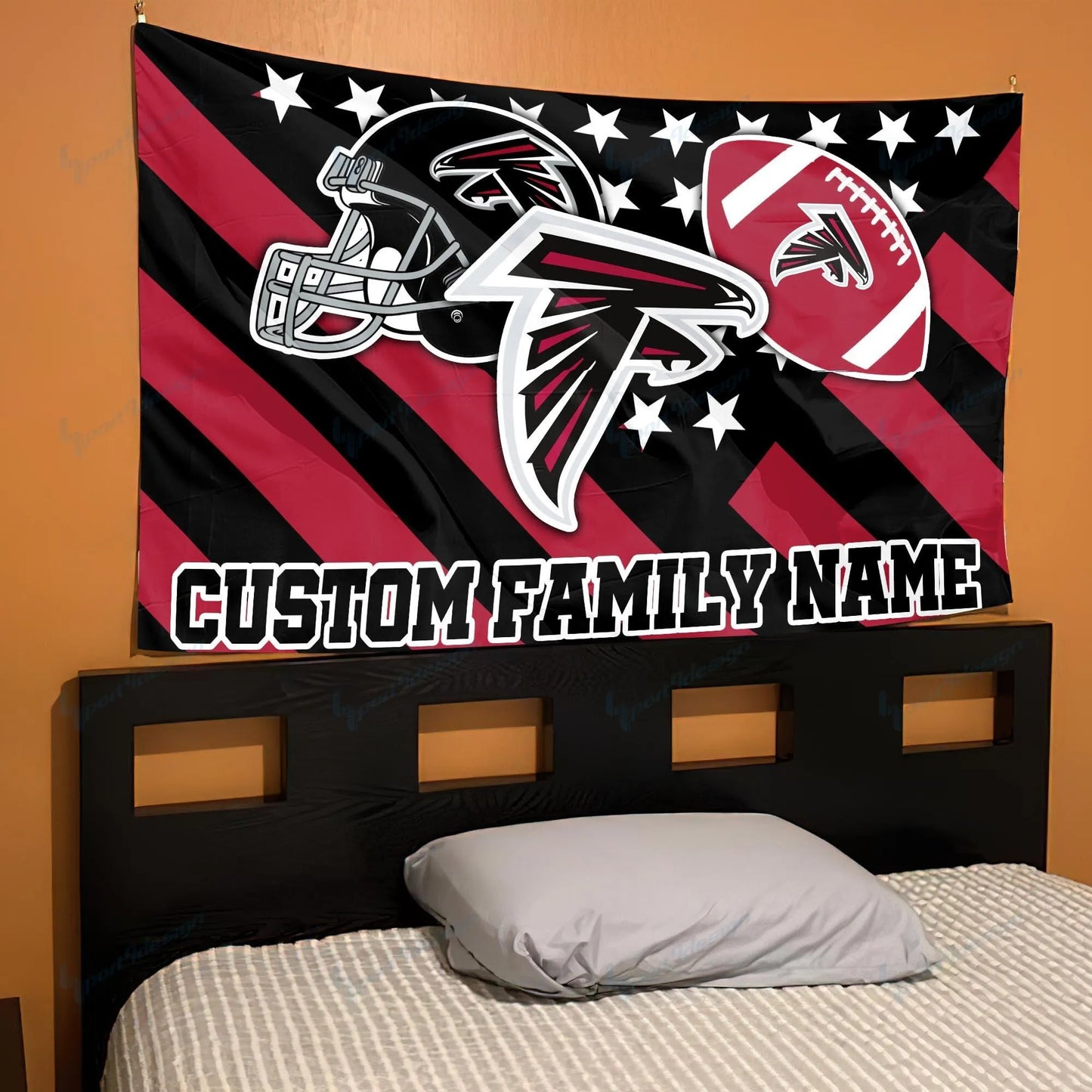 Atlanta Falcons Personalized Flag 66
