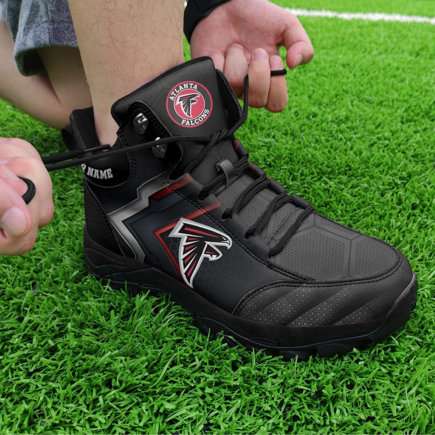 Atlanta Falcons Personalized Hiking Shoes 49