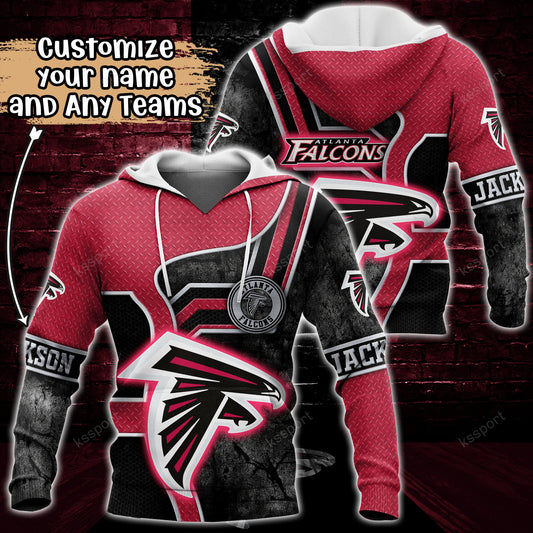 Atlanta Falcons Personalized Hoodie BG885
