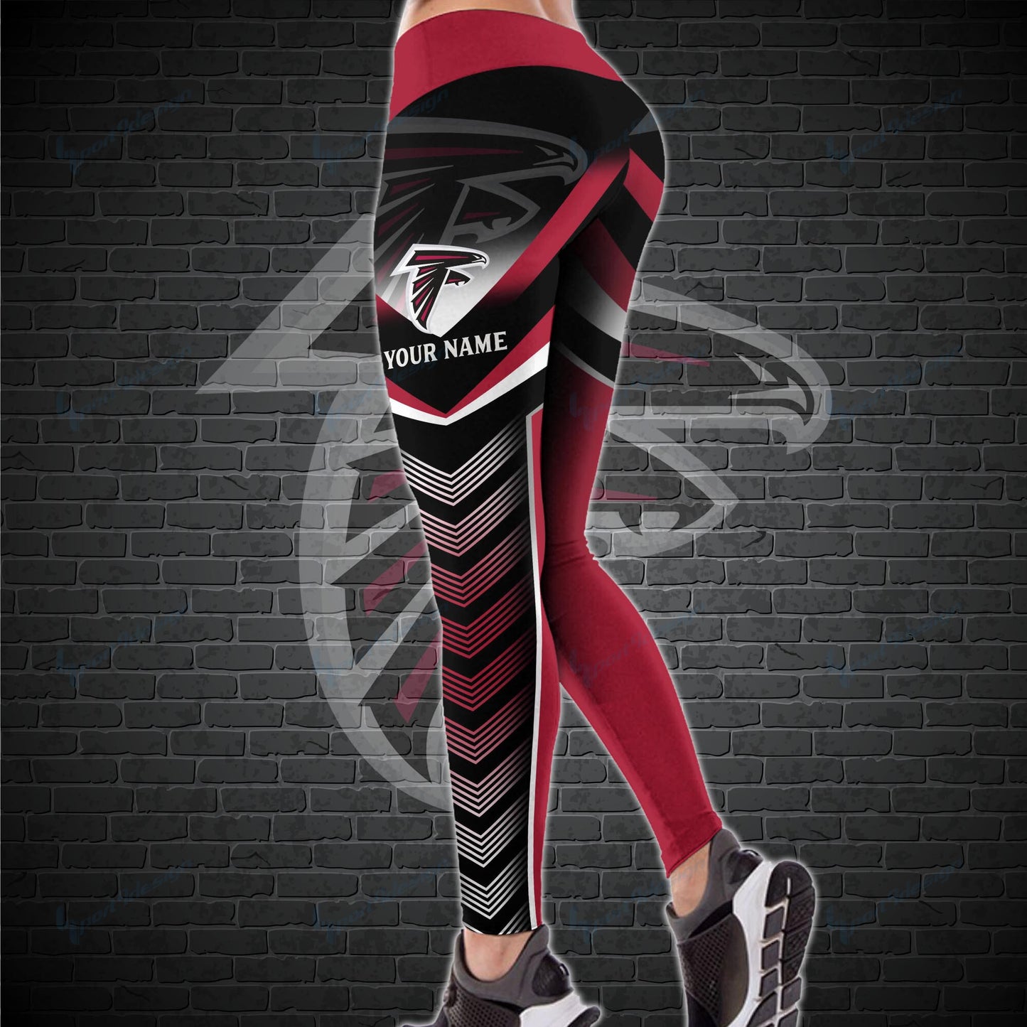 Atlanta Falcons Personalized Leggings And Tank Top BG02