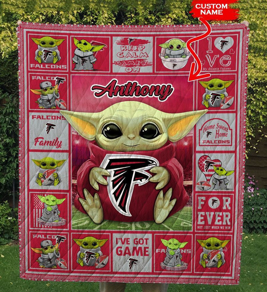 Atlanta Falcons Personalized Premium Quilt BG05