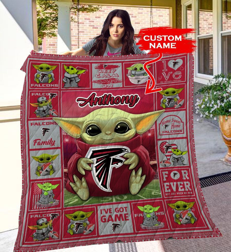 Atlanta Falcons Personalized Premium Quilt BG05