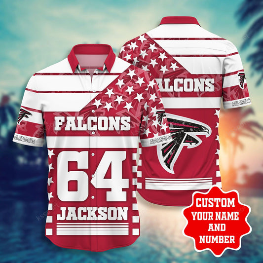 Atlanta Falcons Personalized Shirt and Shorts BG221