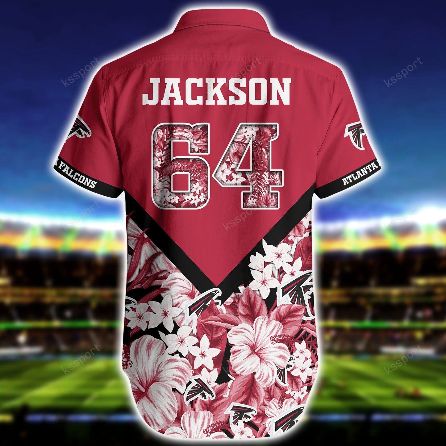Atlanta Falcons Personalized Shirt and Shorts BG271