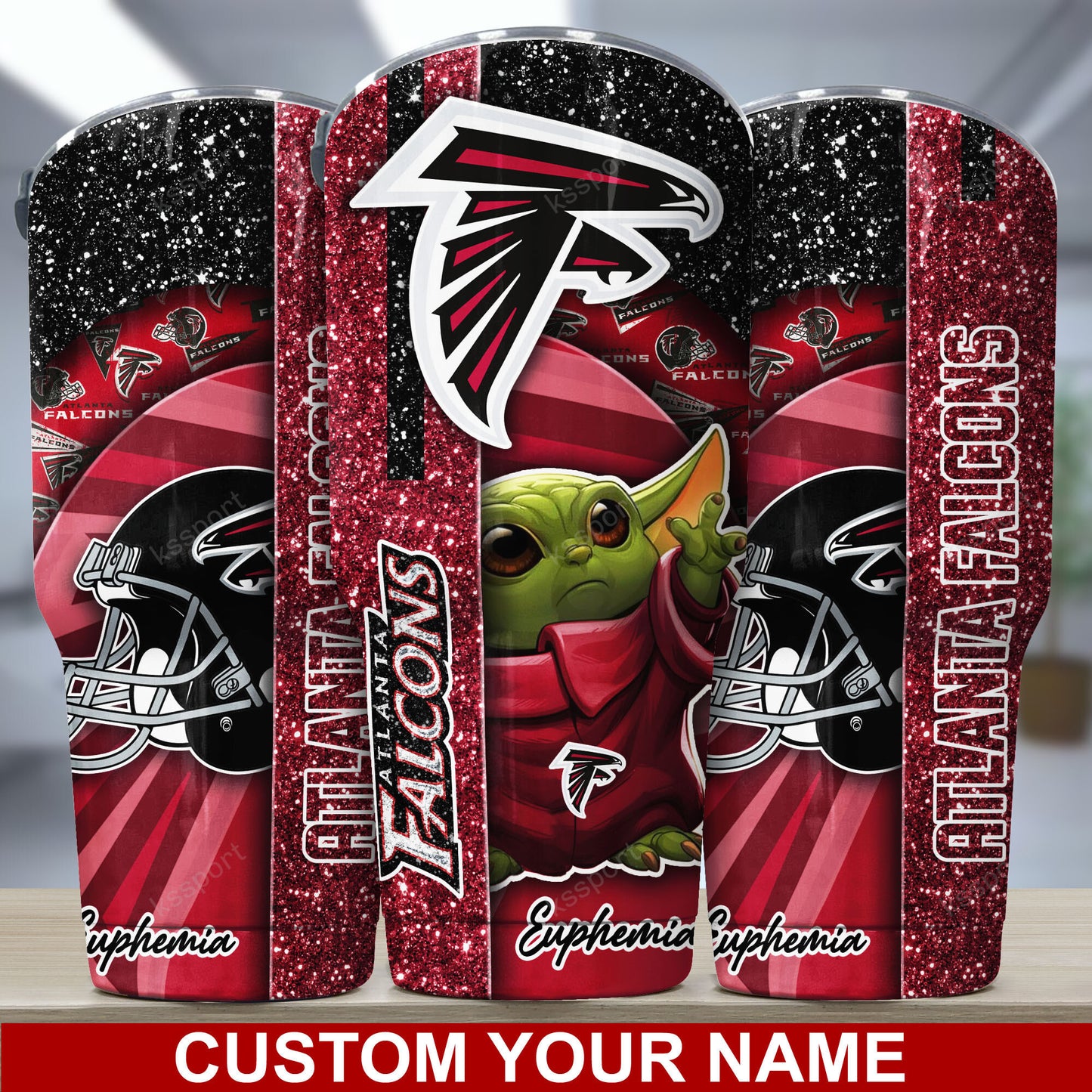 Atlanta Falcons Personalized Tumbler BG153