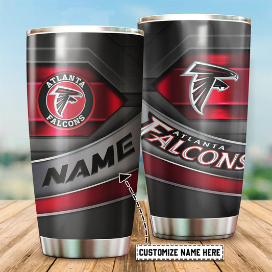 Atlanta Falcons Personalized Tumbler BG373