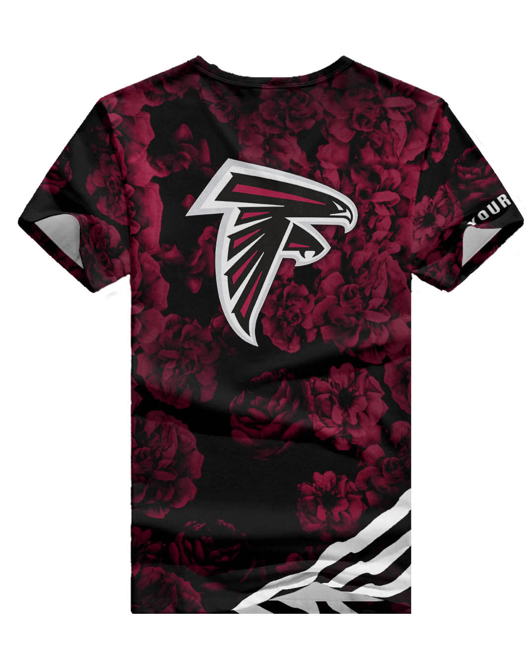 Atlanta Falcons Personalized V-neck Women T-shirt BG439