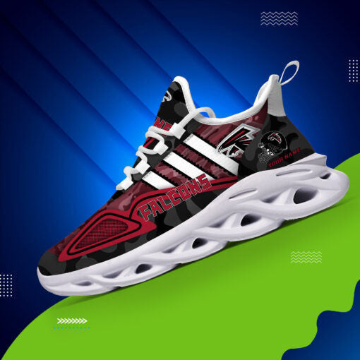 Atlanta Falcons Personalized Yezy Running Sneakers BB265
