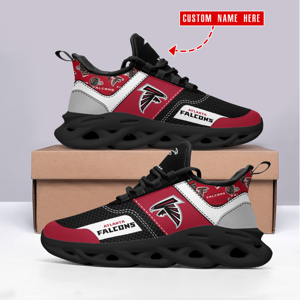 Atlanta Falcons Personalized Yezy Running Sneakers BB696