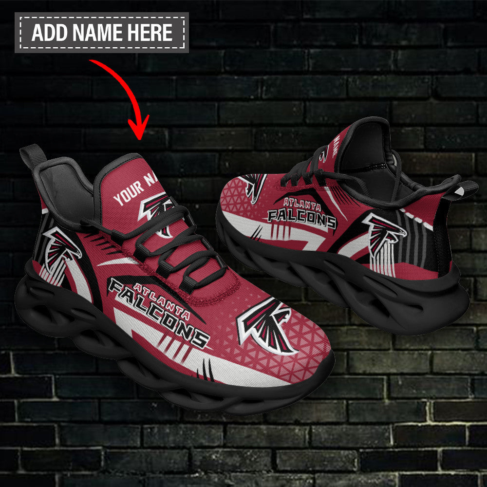 Atlanta Falcons Personalized Yezy Running Sneakers BG247