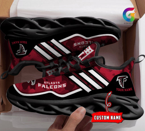 Atlanta Falcons Personalized Yezy Running Sneakers BG331