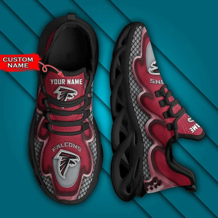 Atlanta Falcons Personalized Yezy Running Sneakers BG416
