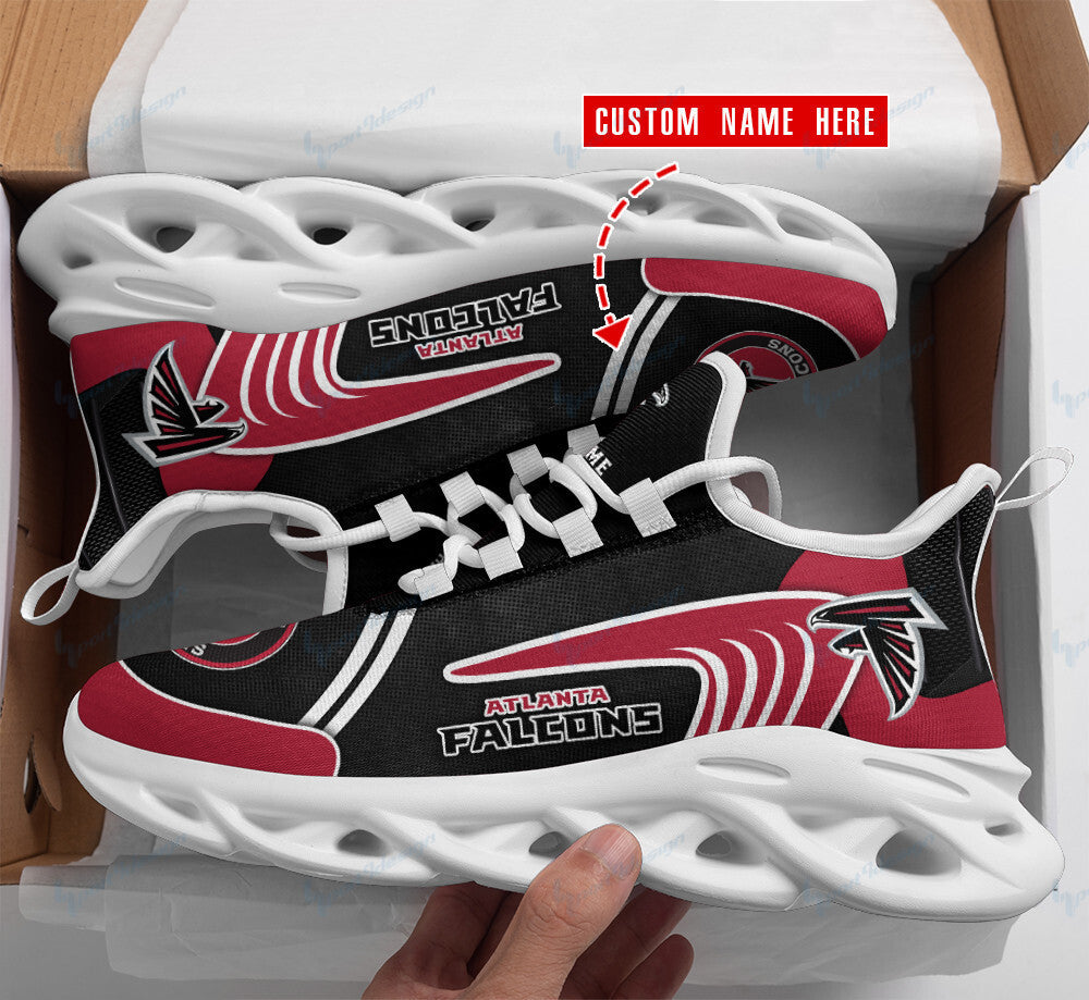 Atlanta Falcons Personalized Yezy Running Sneakers SPD118