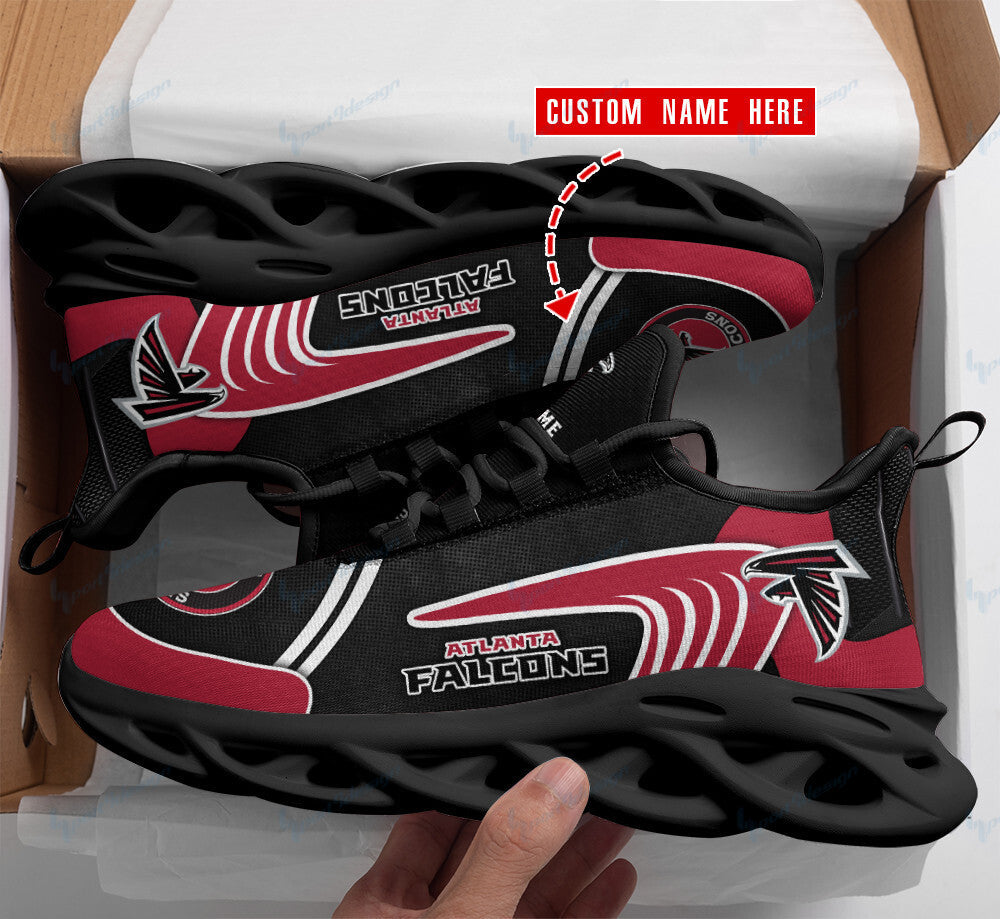 Atlanta Falcons Personalized Yezy Running Sneakers SPD118