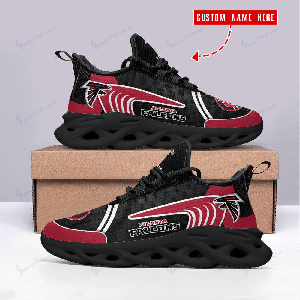 Atlanta Falcons Personalized Yezy Running Sneakers SPD118