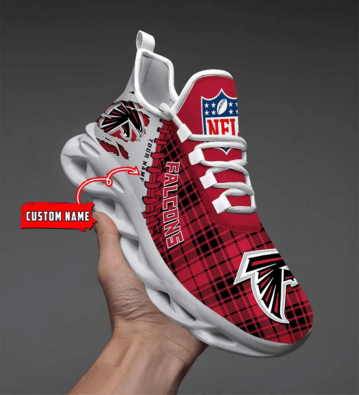 Atlanta Falcons Personalized Yezy Running Sneakers SPD276