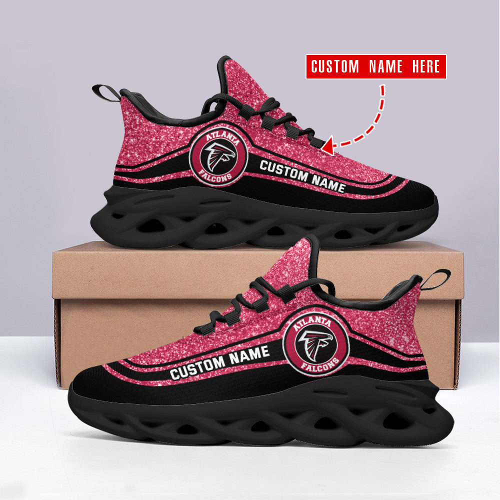 Atlanta Falcons Personalized Yezy Running Sneakers SPD350