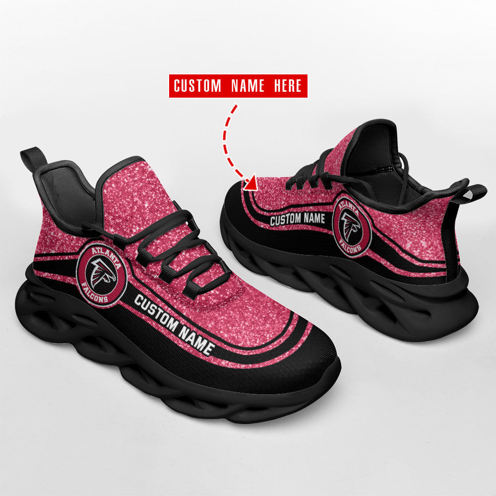 Atlanta Falcons Personalized Yezy Running Sneakers SPD350
