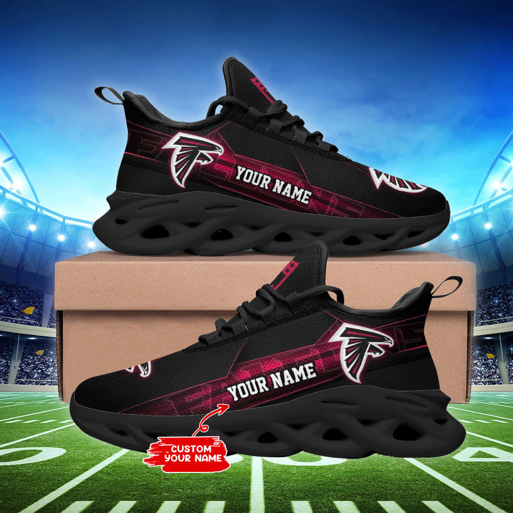 Atlanta Falcons Personalized Yezy Running Sneakers SPD397