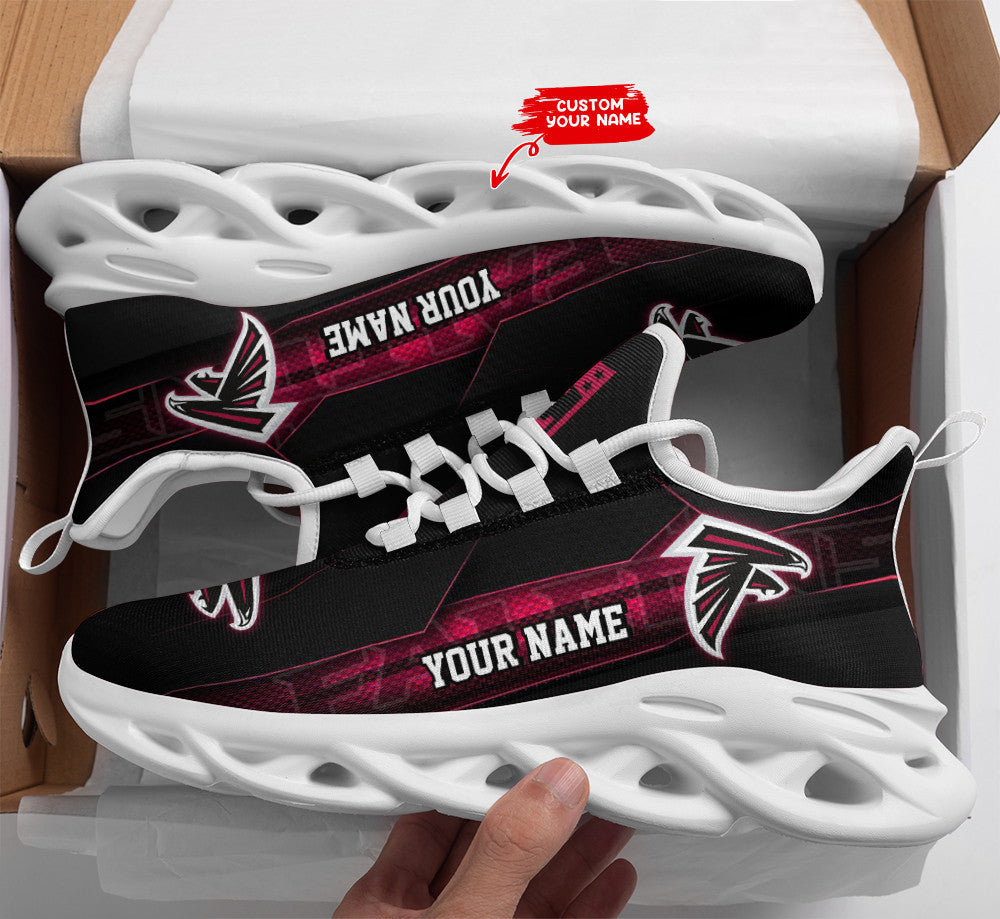 Atlanta Falcons Personalized Yezy Running Sneakers SPD397