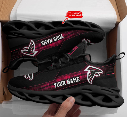 Atlanta Falcons Personalized Yezy Running Sneakers SPD397