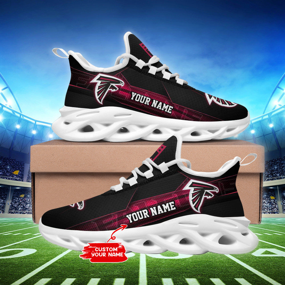 Atlanta Falcons Personalized Yezy Running Sneakers SPD397