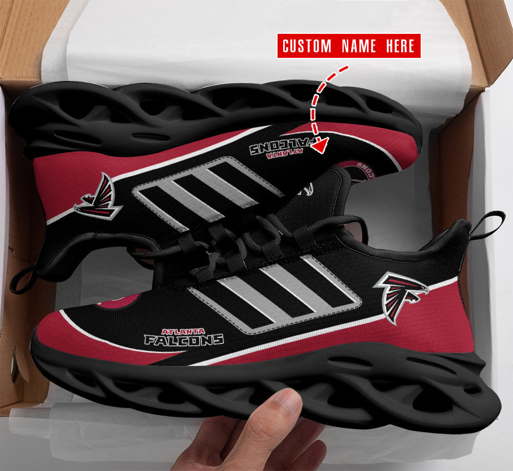 Atlanta Falcons Personalized Yezy Running Sneakers SPD478