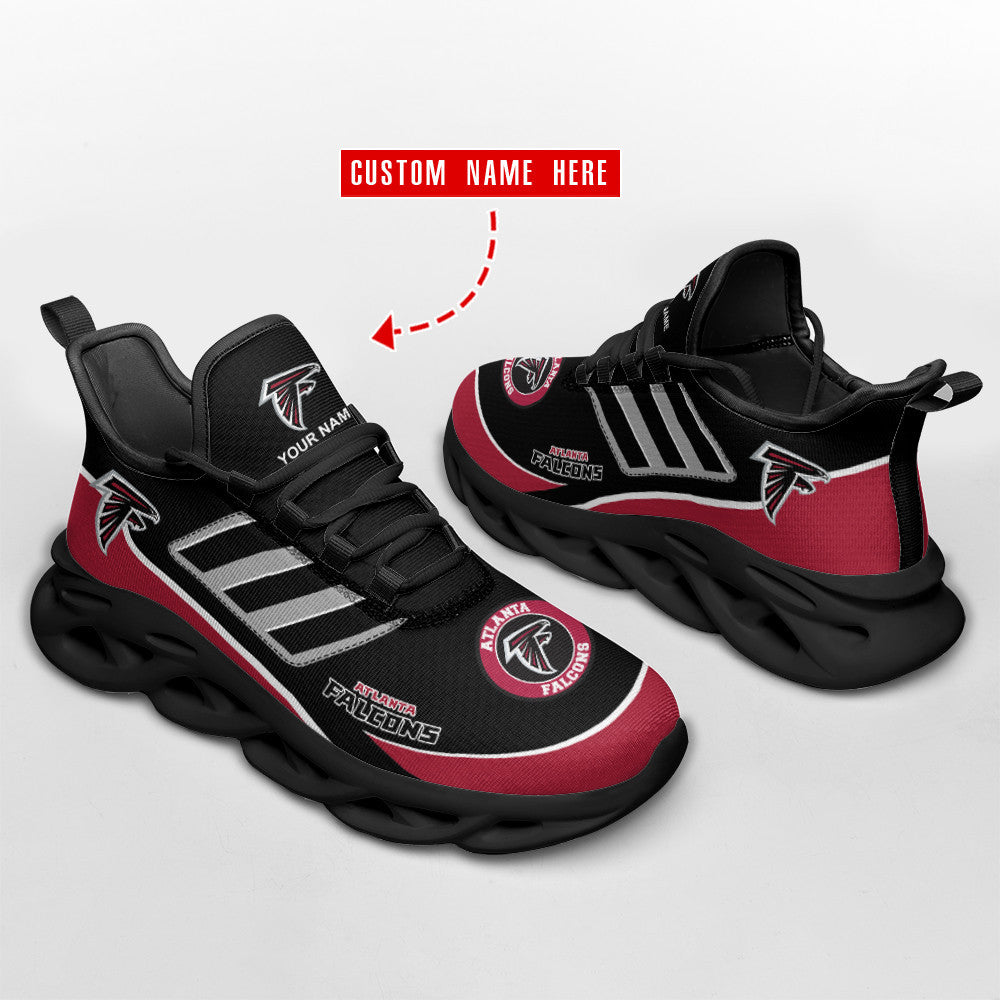 Atlanta Falcons Personalized Yezy Running Sneakers SPD478