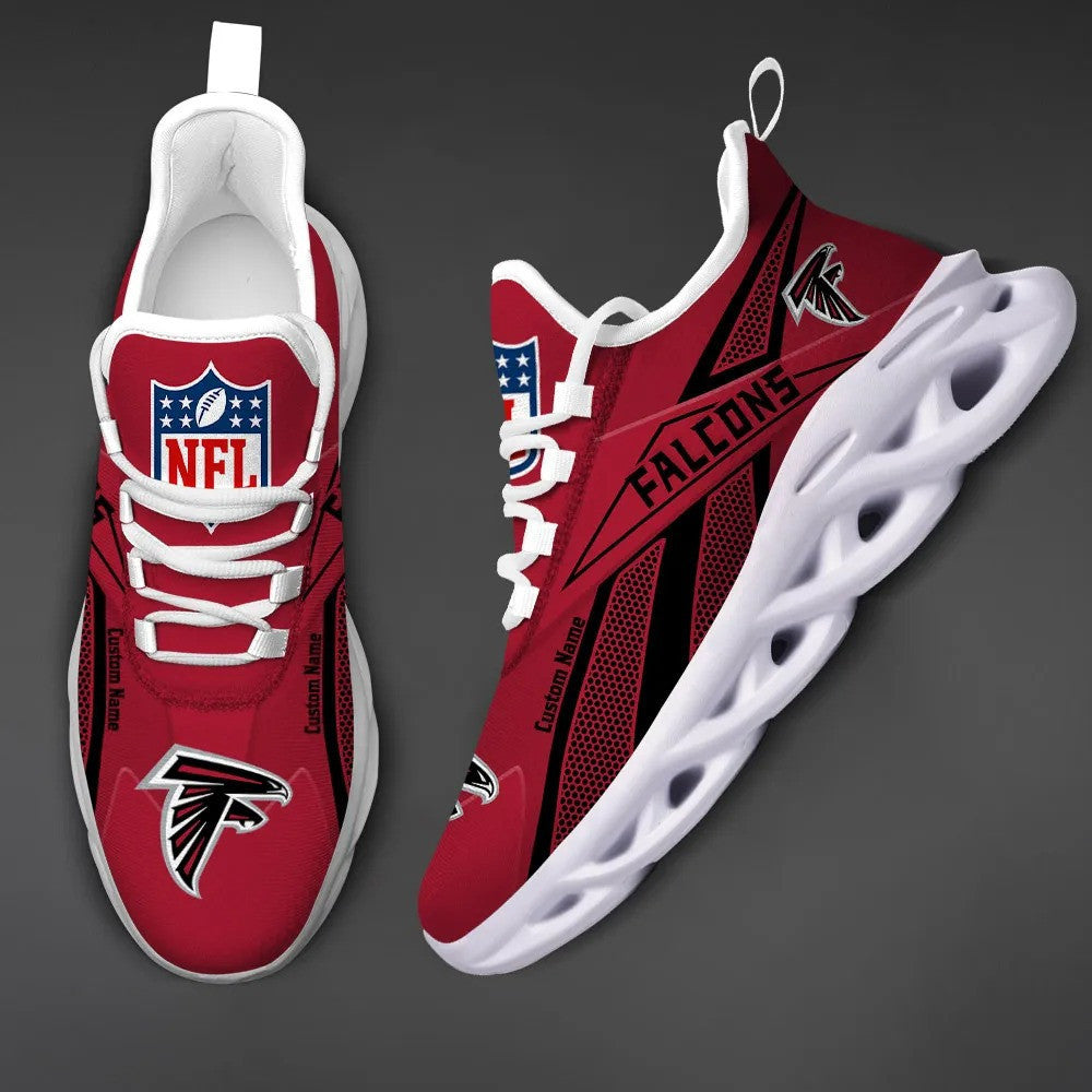 Atlanta Falcons Personalized Yezy Running Sneakers SPD514