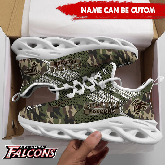 Atlanta Falcons Personalized Yezy Running Sneakers SPD591