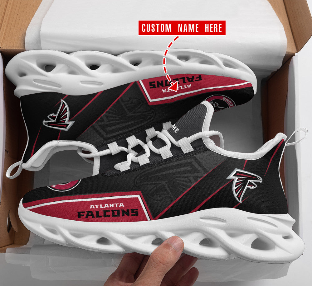 Atlanta Falcons Personalized Yezy Running Sneakers SPD677