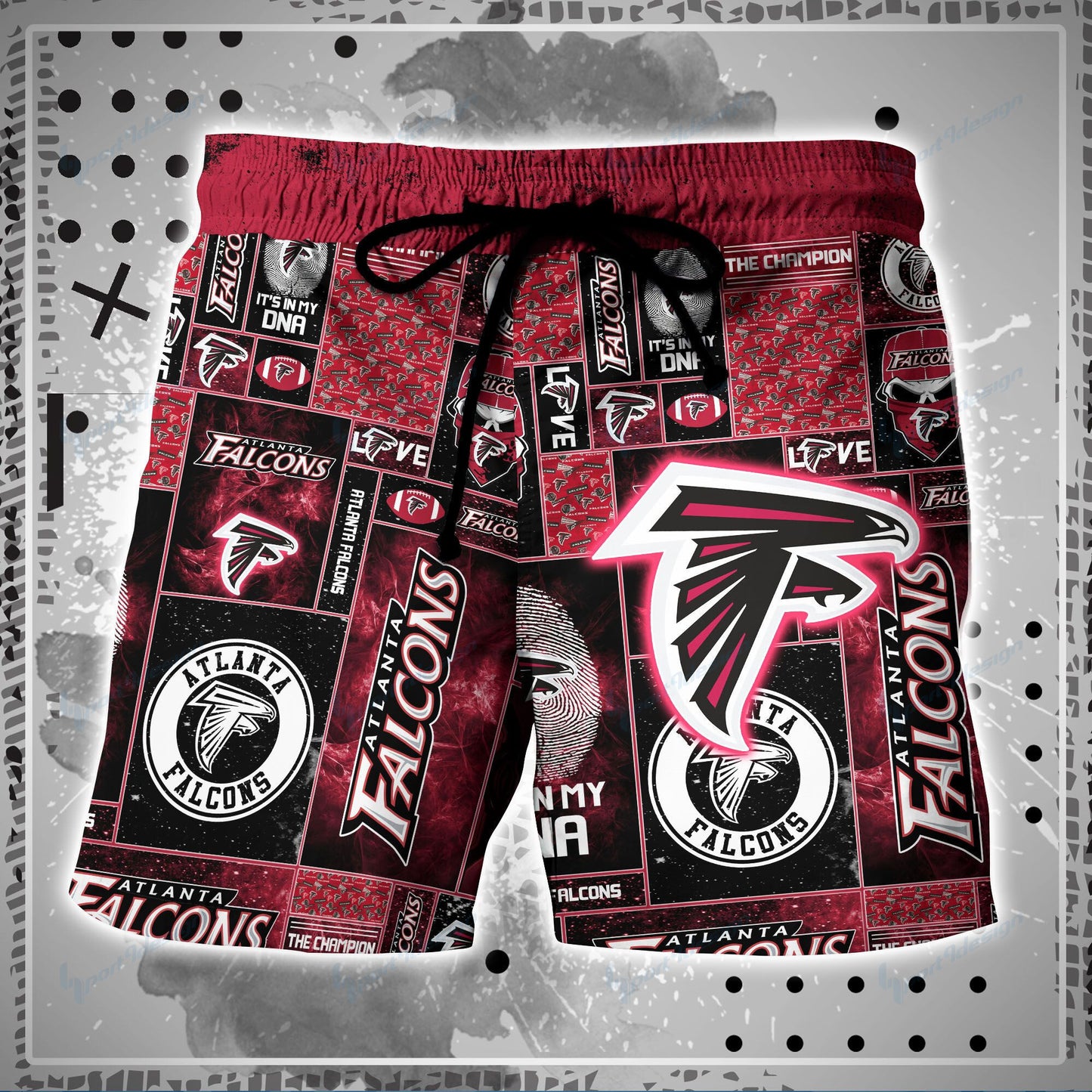 Atlanta Falcons Shirt and Shorts BG102