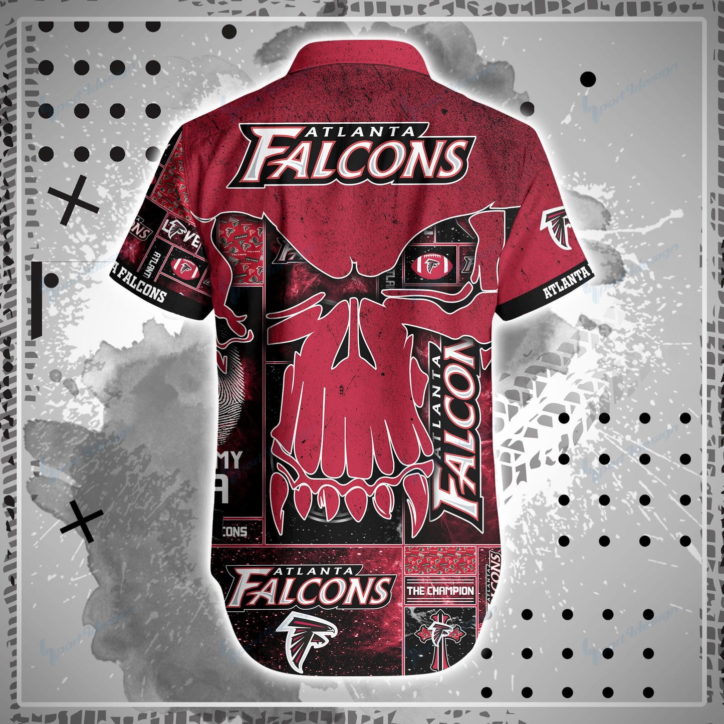 Atlanta Falcons Shirt and Shorts BG102