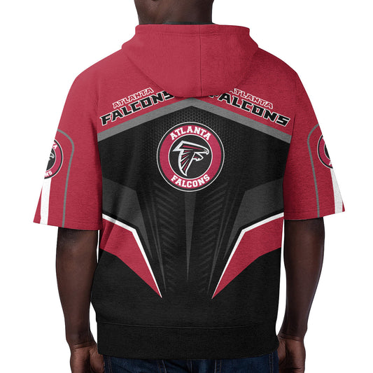 Atlanta Falcons Short Sleeve Hoodie BG39