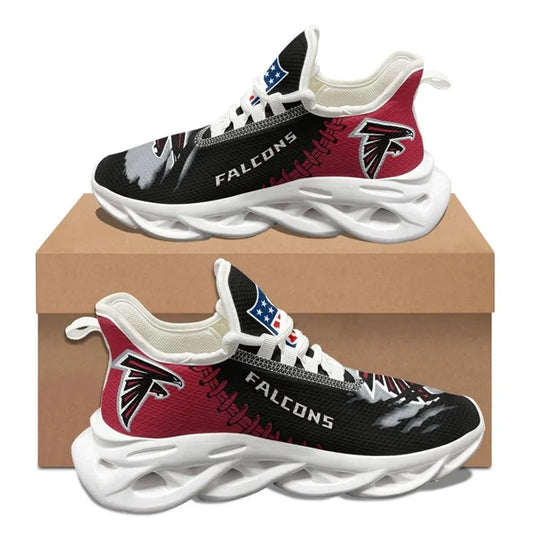 Atlanta Falcons Sneakers 3D Max Soul Shoes