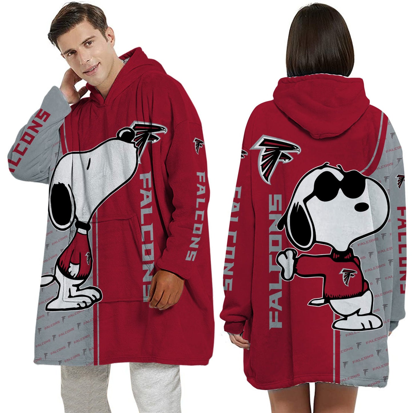 Atlanta Falcons Snug Hoodie BG08