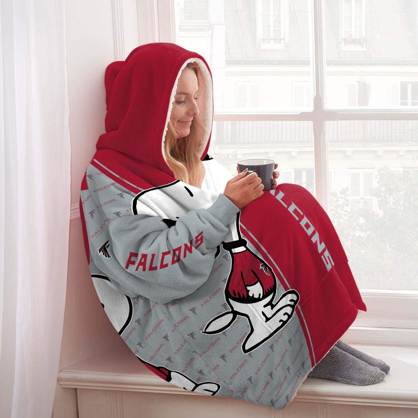 Atlanta Falcons Snug Hoodie BG08