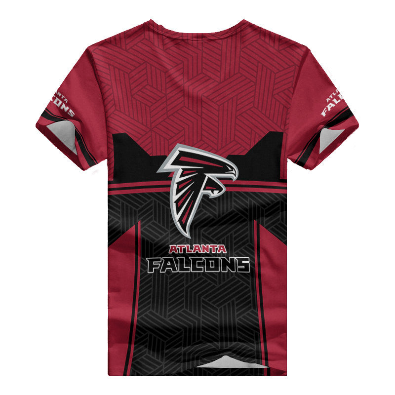 Atlanta Falcons Summer V-neck Women T-shirt BG320