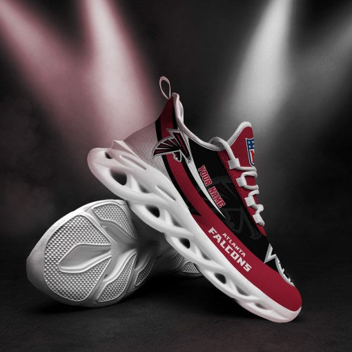 Atlanta Falcons Personalized Yezy Running Sneakers SPDMS785