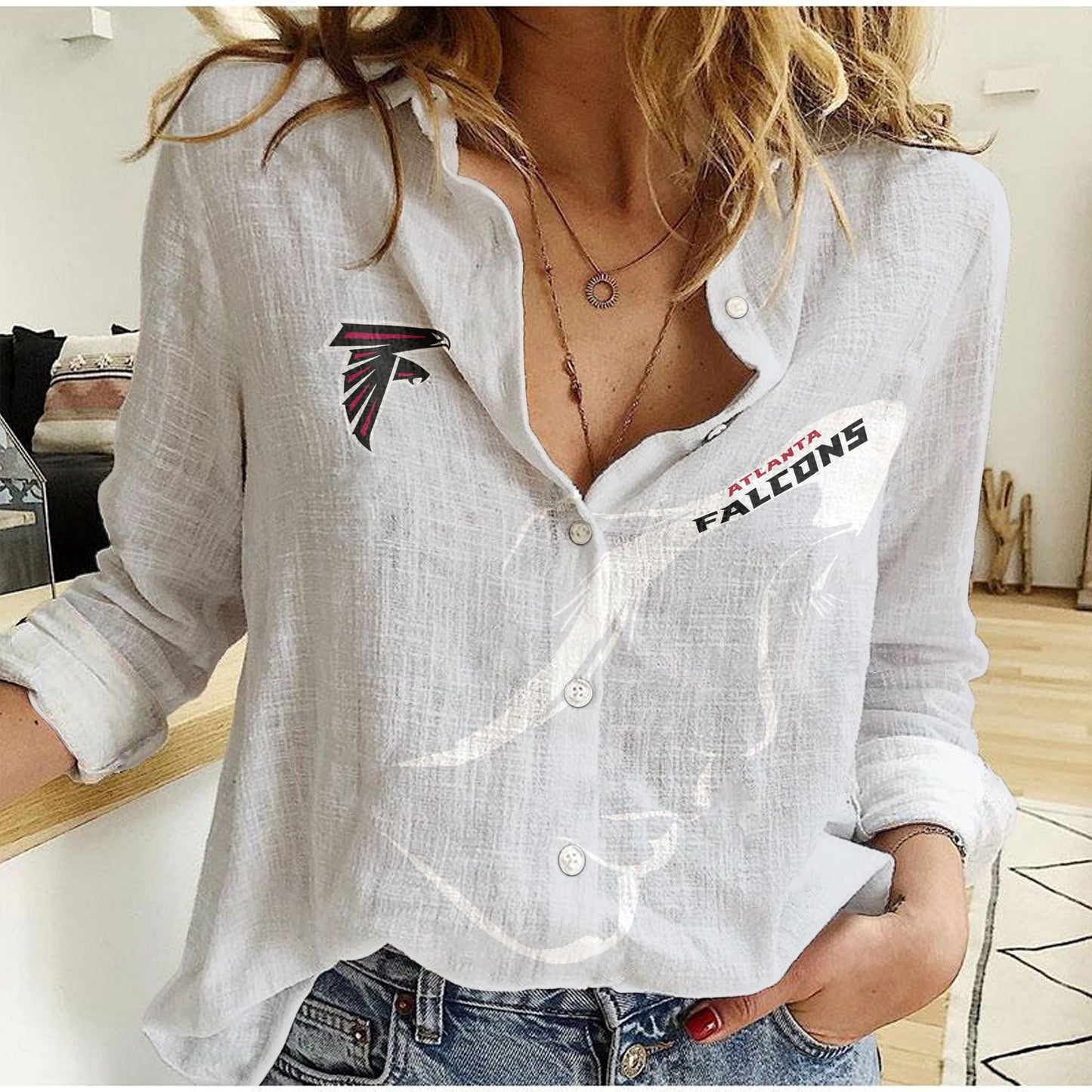 Atlanta Falcons Woman Shirt BG125