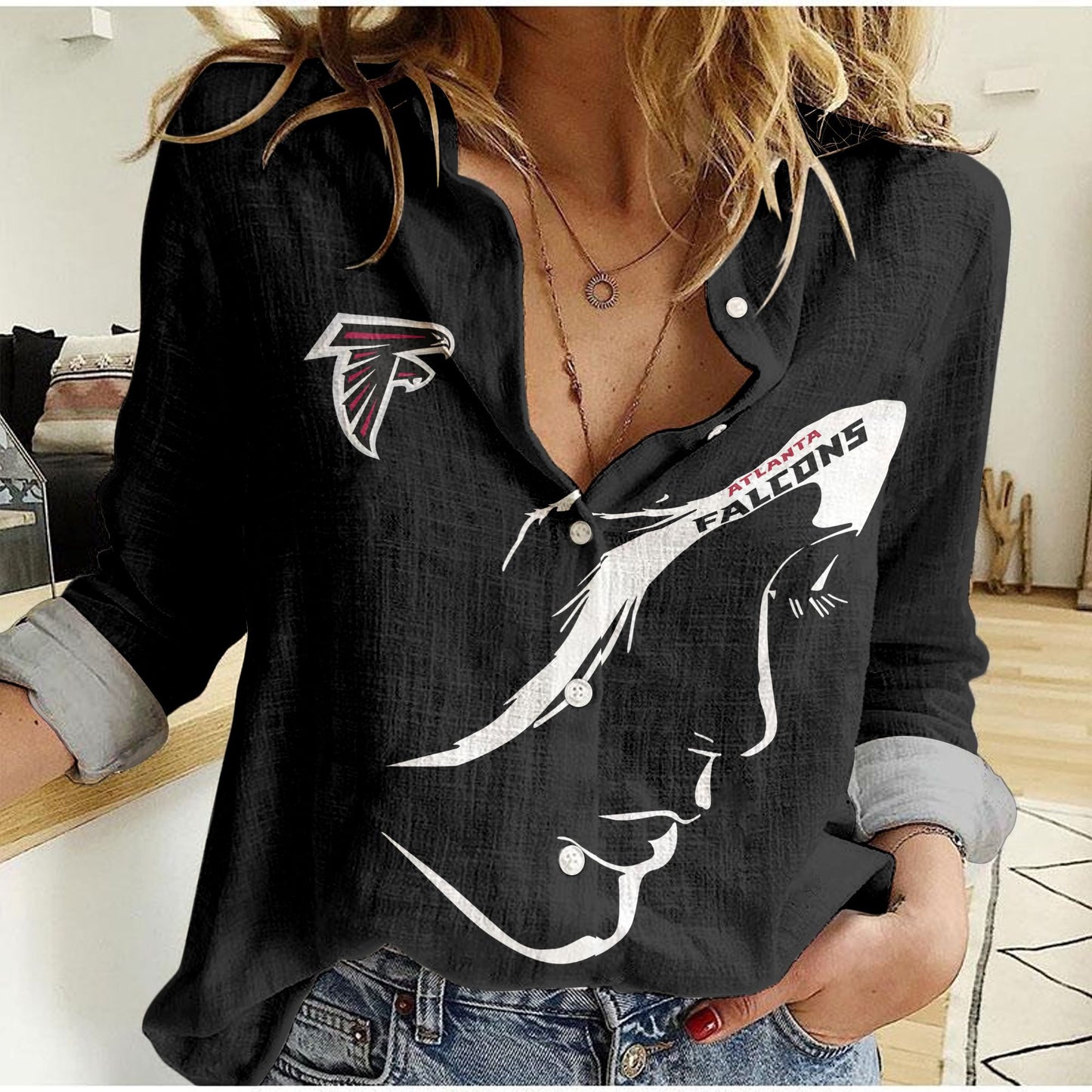 Atlanta Falcons Woman Shirt BG125
