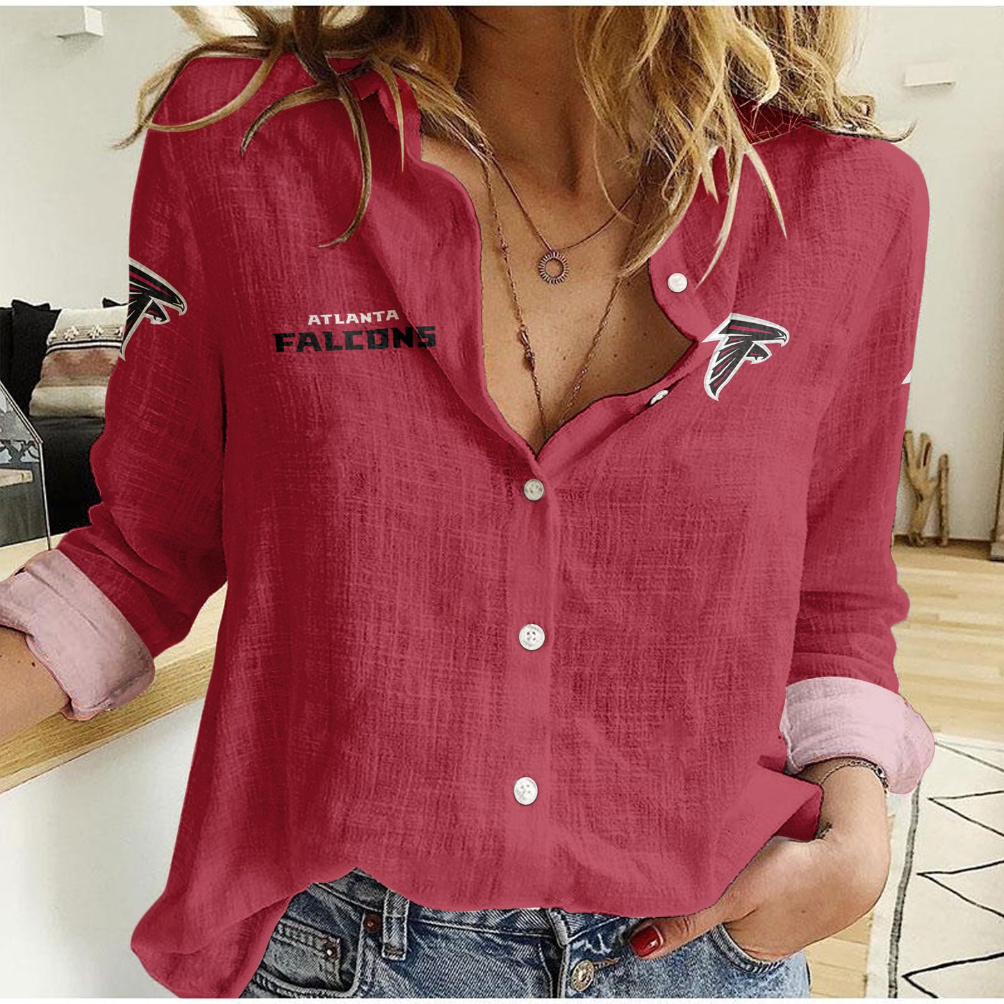 Atlanta Falcons Woman Shirt BG25