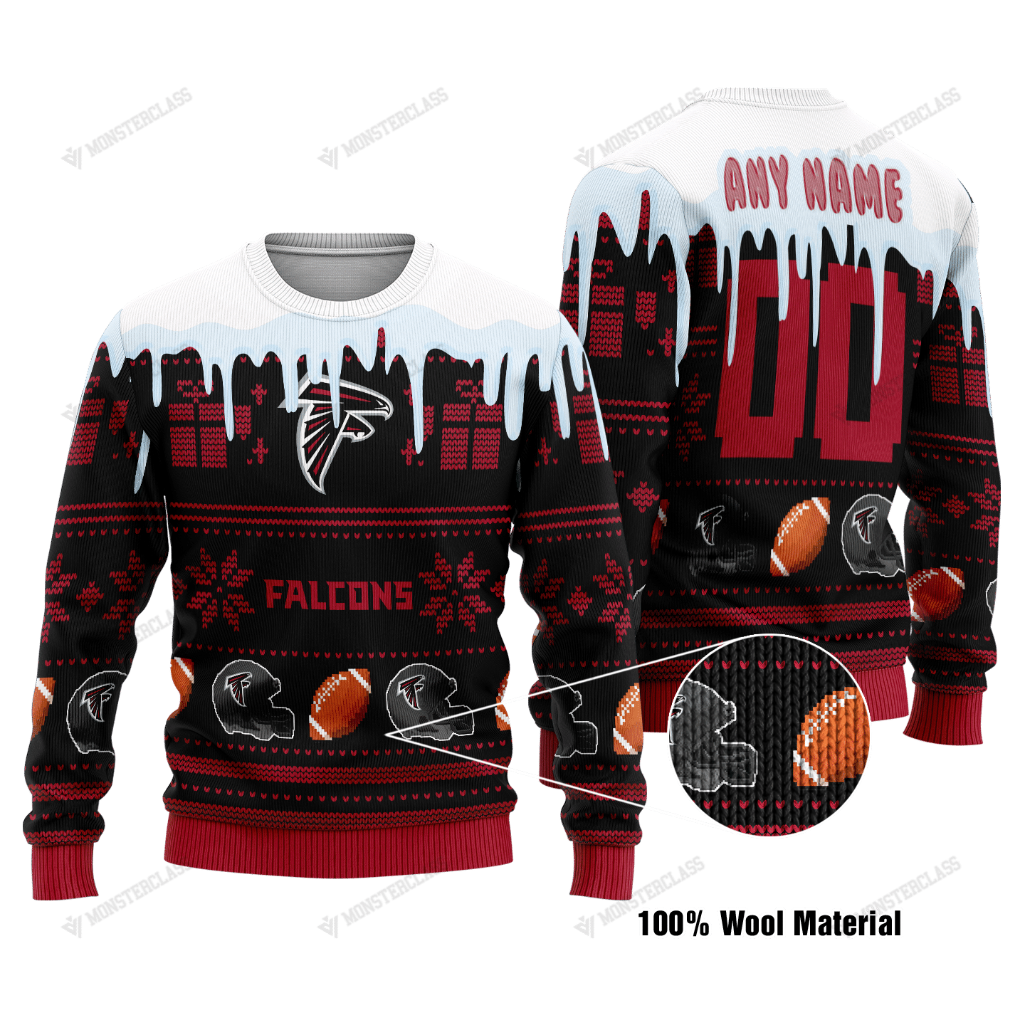 Atlanta Falcons Woolen Sweater 168