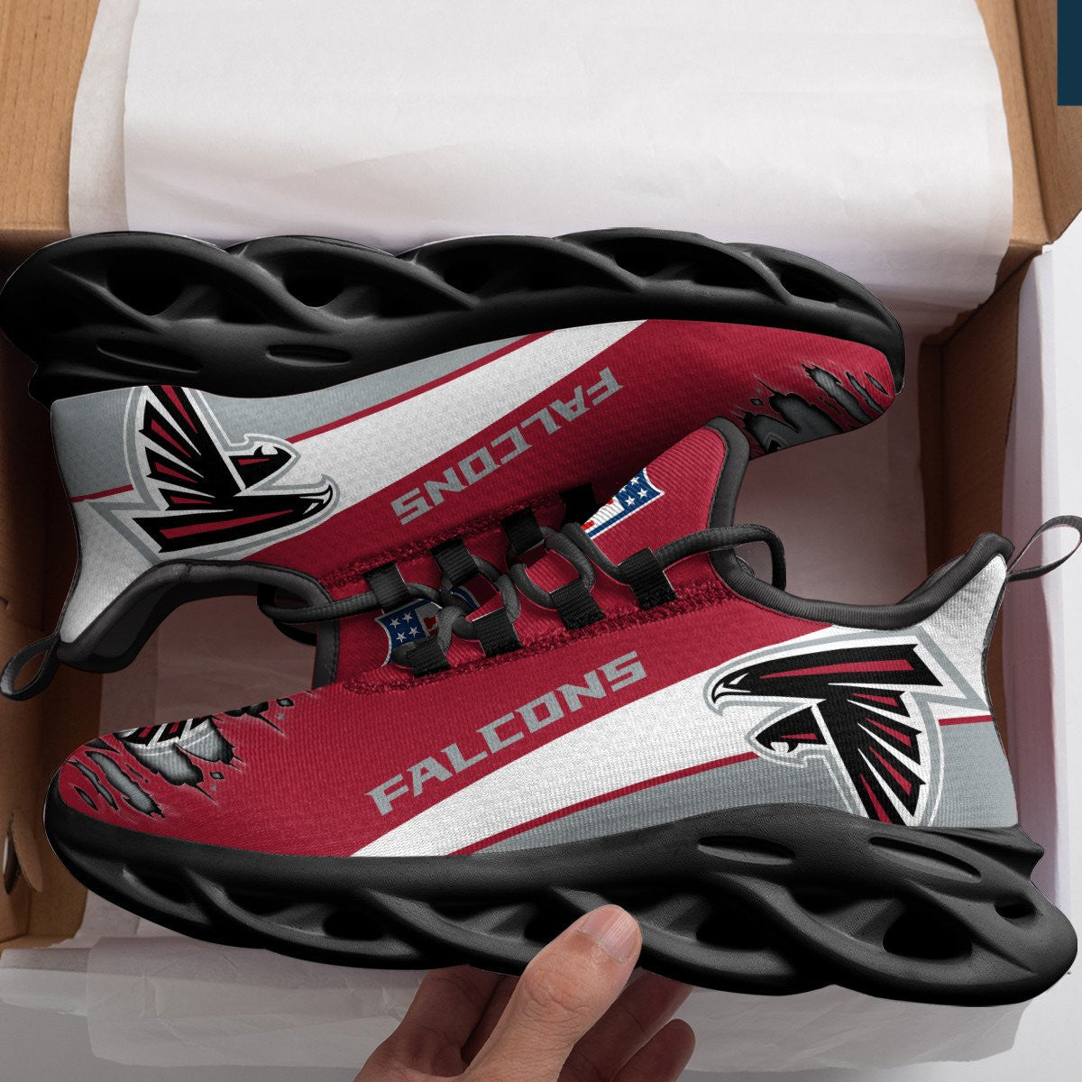 Atlanta Falcons Yezy Running Sneakers 950
